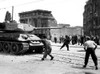 East Berliners Attack Soviet Tanks History - Item # VAREVCHBDBERLCS002