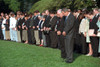 South Lawn Moment Of Silence. Led By President George W. Bush And Vp Dick Cheney History - Item # VAREVCHISL039EC906