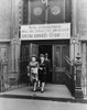 Wives And Families Of Jewish American Gis Leave A New York City Synagogue On West Twenty-Third Street History - Item # VAREVCHISL017EC032