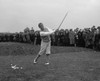 American Professional Golfer Gene Sarazen Playing Before A Crowd Of Spectators History - Item # VAREVCHISL041EC111