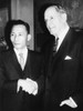 Park Chung-Hee And Retired General Douglas Macarthur Shake Hands. They Met At Macarthur'S Waldorf Astoria Tower Apartment In New York City History - Item # VAREVCCSUB001CS296