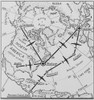 Routes Of U.S. Air Force C-54 'Flying Boxcars' From The North America To Frankfurt History - Item # VAREVCHISL038EC807