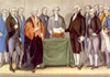 George Washington'S Presidential Inauguration In New York On April 30 History - Item # VAREVCP4DGEWAEC009