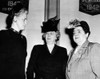 First Lady Bess Truman Attending A Community Chest Luncheon. L-R Mrs. Harold Burton History - Item # VAREVCCSUA000CS124
