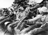 Chinese Women Peasants Thresh Rice By Hand With Traditional Technology. May 1970. Csu ArchivesEverett Collection History - Item # VAREVCCSUA001CS338