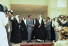President Nixon Shaking Hands With King Faisal Following Talks At Riasa Palace In Saudi Arabia. July 15 1974. History - Item # VAREVCHISL032EC209
