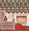 1936 Cartoon On Joseph Stalin'S Party Purges. Stalin Sits In Front Of A Fireplace Filled With Bones. Human Skulls With A Single Hole In The Forehead Hang On The Wall. His Chair Has A Hammer And Sickle And Star Upholstery. - Item # VAREVCHISL036EC014