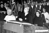 Eva Peron Kneels In Prayer At The Main Altar Of St. Peter'S Cathedral During Her Visit To Rome. Rome History - Item # VAREVCHBDEVPECL004