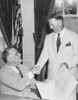 President Franklin Roosevelt Congratulates His New Navy Secretary History - Item # VAREVCCSUB001CS362