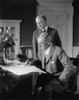 President Woodrow Will With His Private Secretary Joseph Patrick Tumulty 1870-1954 . Tumulty Wrote A Memoir Woodrow Wilson As I Knew Him In 1921. Photo Ca. 1915. History - Item # VAREVCHISL032EC069