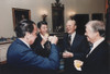Four Presidents Nixon Reagan Ford Carter Toasting In The Blue Room Prior To Leaving For Egypt And Sadat'S Funeral. Oct. 8 1981. History - Item # VAREVCHISL023EC122