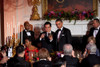 President Barack Obama And President Hu Jintao Of China Toast During The State Dinner At The White House Jan. 19 2011. History - Item # VAREVCHISL025EC094