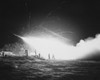 U.S. Marines Firing During A Night Mission History - Item # VAREVCHISL038EC095