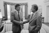 President Jimmy Carter With Senator Edward Kennedy In The Oval Office. In 1980 History - Item # VAREVCHCDARNAEC141