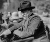 Former President Theodore Roosevelt Smiling From An Automobile In 1910. History - Item # VAREVCHISL020EC192