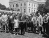 President Herbert Hoover Meets With Members Of The Izaak Walton League History - Item # VAREVCHISL041EC071