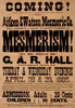 Poster Announcing A Magic Show History - Item # VAREVCHCDLCGBEC094