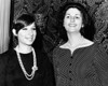 Lynda Bird Johnson Is Greeted Backstage By Barbra Streisand. The President'S Daughter Attended Streisand'S Hit Broadway Musical History - Item # VAREVCCSUA000CS725