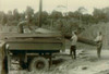 Construction Workers And Bobby Stroud And Others Unloading A Truck. People'S Temple Agricultural Project. Jonestown History - Item # VAREVCHISL034EC374
