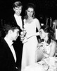 Eisenhowers Attended The International Debutante Ball At The Waldorf Hotel. L-R Dwight David Eisenhower Ii Barbara Anne Eisenhower Don Stolper And Julie Nixon History - Item # VAREVCCSUA000CS243
