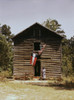 African American Woman Standing By Building With Georgia State And United States Flags History - Item # VAREVCHCDLCGBEC508