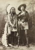 Chief Sitting Bull And Buffalo Bill 1885 When The Former Hostile Sioux Chief Joined The Show. Sitting Bull Negotiated A Favorable Contract For Performing With Buffalo Bills Wild West 50 A Week All Expenses Paid By The - Item # VAREVCHISL045EC759