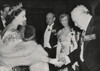 Princess Elizabeth Welcomes Winston Churchill And Prime Minister Clement Atlee At Guildhall. The Former And Current Prime Ministers Joined 700 Guests At A Charity Fund Raising Dinner. March 23 History - Item # VAREVCHISL039EC328