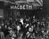 African American Crowd Celebrates 'Voodoo Macbeth History - Item # VAREVCHISL035EC570