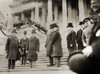 Incoming President Woodrow Wilson And Outgoing President William Taft On The Capitol Steps. On Wilsons Inauguration Day History - Item # VAREVCHISL043EC762