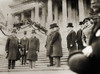 Incoming President Woodrow Wilson And Outgoing President William Taft On The Capitol Steps. On Wilsons Inauguration Day History - Item # VAREVCHISL043EC762