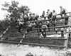 U.S. Women'S Army Corps Nurses In Basic Training. The Wacs Climb A Log Ladder On The Obstacle Course At Camp Blanding History - Item # VAREVCHISL037EC890