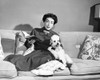 Joan Crawford At Home With Her Pet Poodle Cliquot Still - Item # VAREVCPBDJOC2EC036