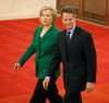 Timothy Geithner And Hillary Clinton In Attend The Opening Session Of The U.S.-China Strategic And Economic Dialogue. Great Hall Of The People Beijing. May 24 2010. History - Item # VAREVCHISL026EC086