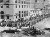 President John Kennedy And First Lady Jacqueline Kennedy In Lead Car Of The Inaugural Parade. Jan. 20 History - Item # VAREVCHISL039EC417