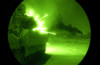 An Army Bradley Fighting Vehicle Opens Fire On Anti-Coalition Forces During In Samarra Iraq On Sept. 30 2004. History - Item # VAREVCHISL027EC217