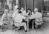 Playing Dominoes Or Cards In Front Of Drug Store In Center Of Town In Mississippi Delta History - Item # VAREVCHCDLCGBEC816