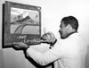 Victor Mature With One Of His Paintings History - Item # VAREVCPBDVIMAEC001