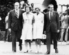 Gerald Ford Inauguration. From Left Us President-Elect Gerald Ford And Future First Lady Betty Ford Walk With First Lady Patricia Nixon And President Richard Nixon Shortly Before Ford Was Sworn In As President History - Item # VAREVCPBDRINIEC039