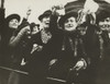 Tearful Belgian Women Waving Their Men Off To Fight Germans On May 11 History - Item # VAREVCHISL037EC036