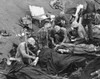 Navy Doctors And Corpsmen Treat Seriously Wounded Marines On Iwo Jima. Feb. 19-March 26 History - Item # VAREVCHISL036EC954