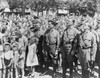 Crowd Of Germans Adults And Children History - Item # VAREVCHISL013EC032