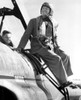 Bob Hope Climbing Out Of A T-33 Jet During His Uso Tour Of Korea History - Item # VAREVCPBDBOHOEC200