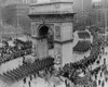 U.S. Army Soldiers March Through Washington Square Arch In New York City. The Four Mile Long Parade Began At Washington Square Park And Marched Up Fifth Avenue. Jan. 12 History - Item # VAREVCHISL038EC344