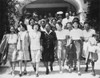 Hattie Mcdaniel Leads Entertainers To Perform For Soldiers At Minter Field. Mcdaniel History - Item # VAREVCHISL036EC880