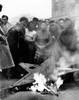 The 1956 Hungarian Uprising. Civilians Stand Around A Destroyed Red Star History - Item # VAREVCCSUA001CS491