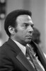 Andrew Young The First African American Ambassador To The United Nations Testifies Before The Foreign Relations Subcommittee On African Affairs On June 6 1977. History - Item # VAREVCHISL030EC018