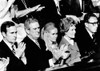 Nixon Family And Administration Listen To Nixon'S State Of The Union Message. L-R George Bush History - Item # VAREVCCSUA000CS644