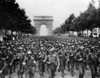 World War Ii American Troops Marching Down The Champs Elysees Celebrating Liberation In Paris History - Item # VAREVCHBDWOWACS034