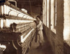 Cotton Mill. An Underage Girl Tends A Cotton Spinner For 48 Cents A Day. Whitnel History - Item # VAREVCHCDLCGBEC105