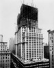 Empire State Building Under Construction In The Early 1930S. The Steel Frame Is Built Up To The 40Th Floor. History - Item # VAREVCHISL020EC161